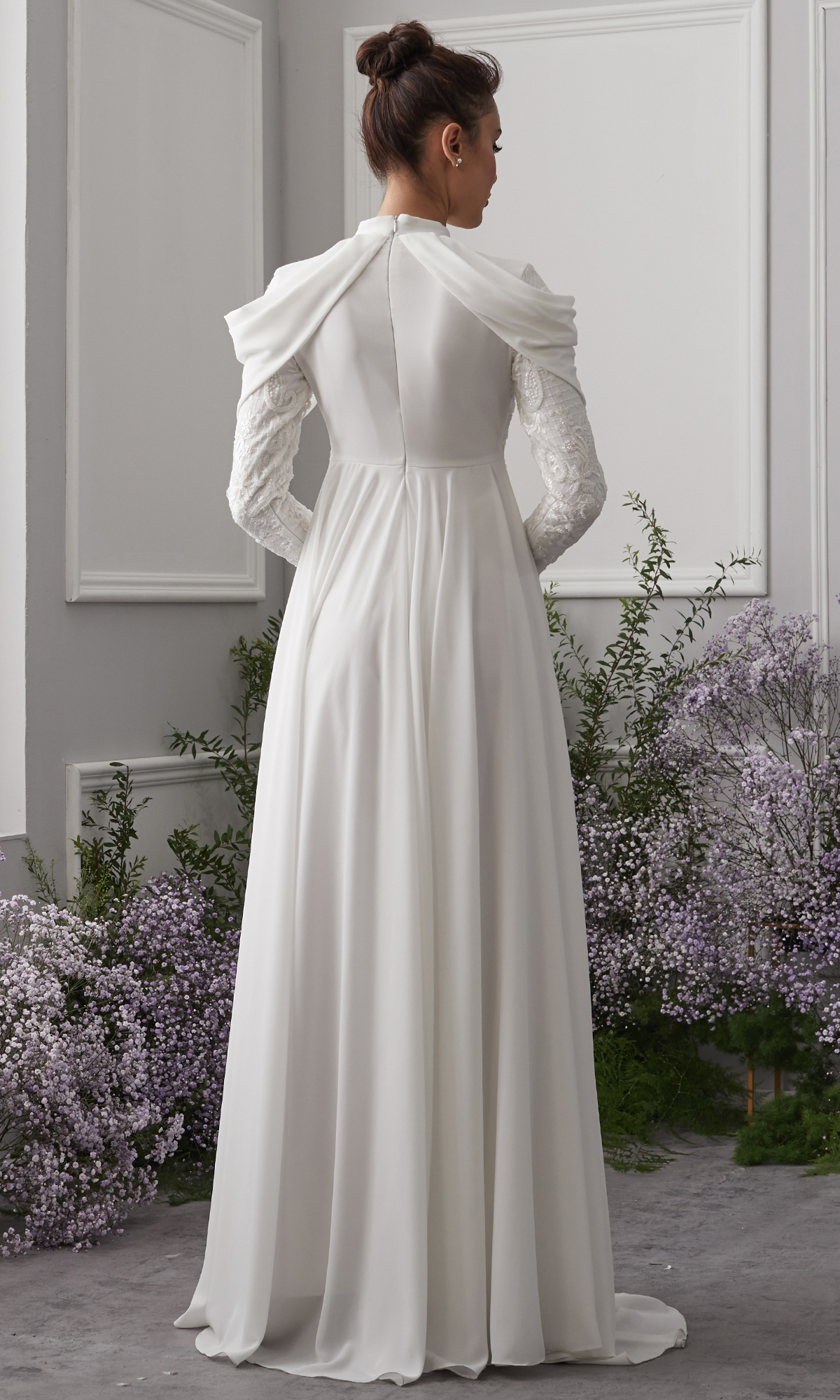 Everette Dress in Off White