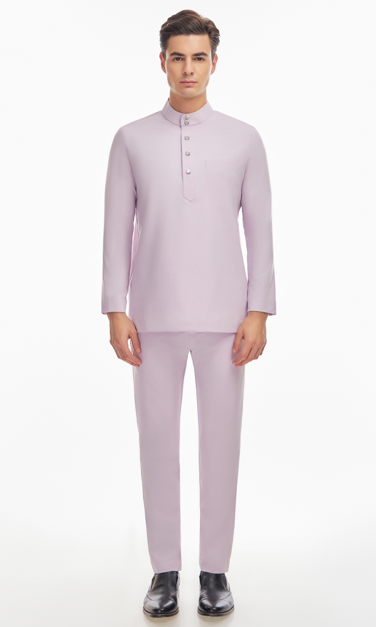 Harraz Baju Melayu in Light Lilac