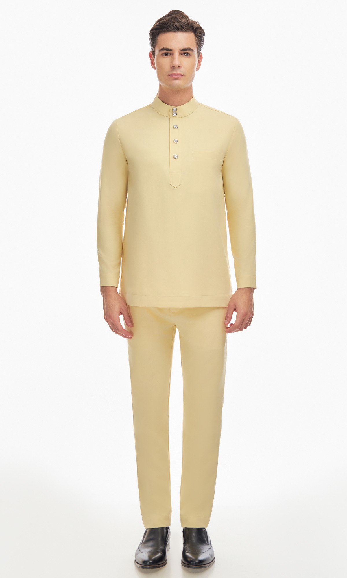 Harraz Baju Melayu in Blonde Yellow