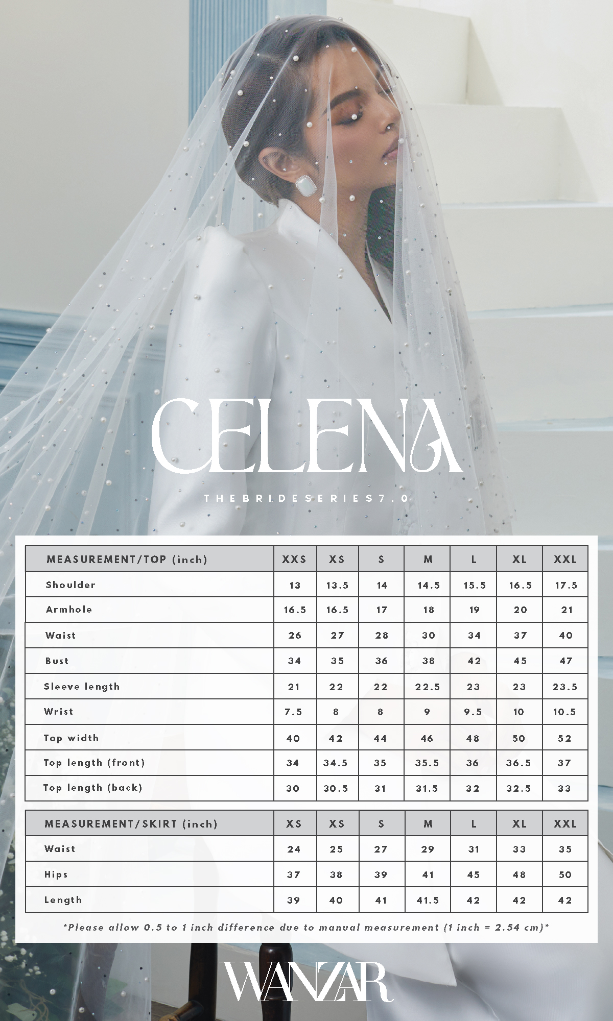 Celena Brides in White