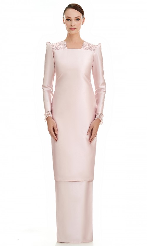 Madora Kurung in Cherry Blossom