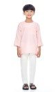 Amman Kurta Kids in Sweet Pink