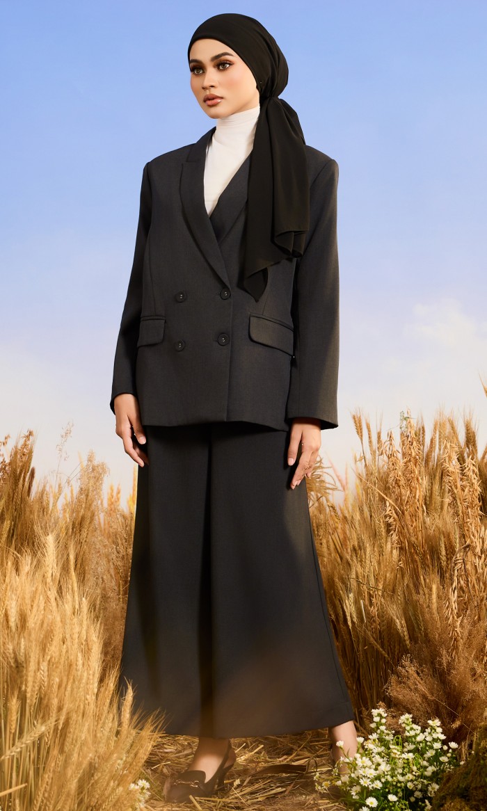 Armani Suit in Coal Black
