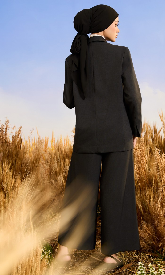 Armani Suit in Coal Black