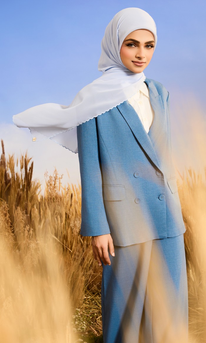 Armani Suit in Nebulas Blue