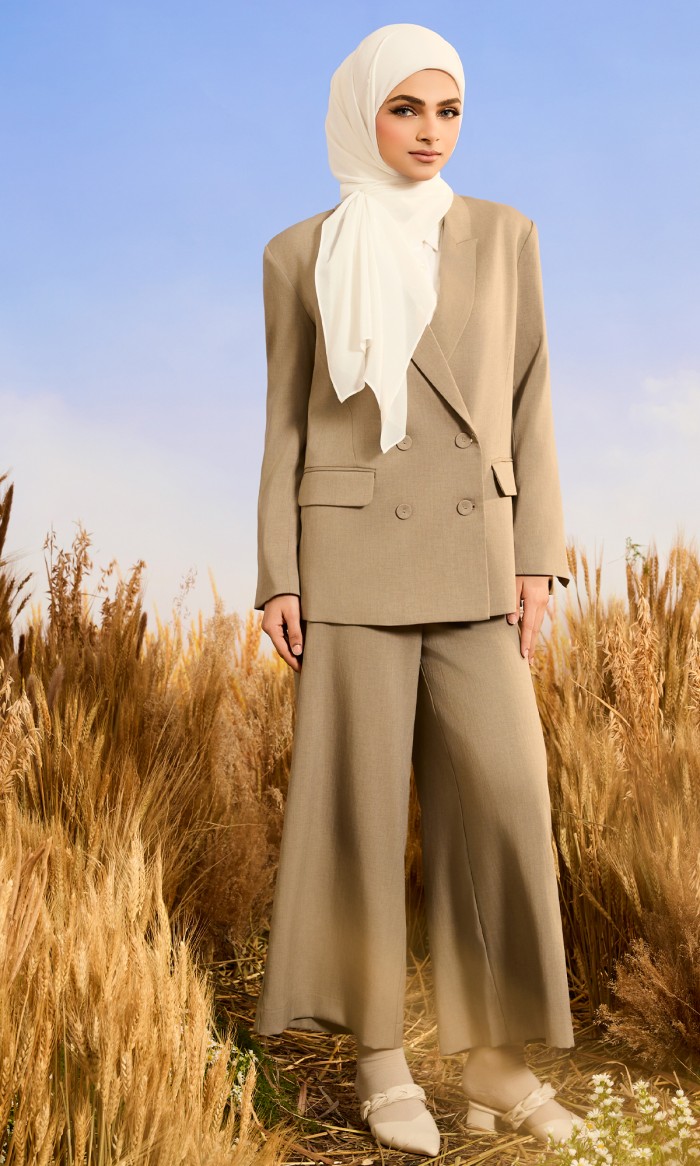 Armani Suit in Fog Green