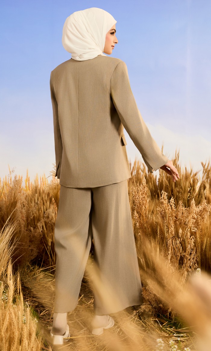 Armani Suit in Fog Green