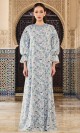 Chanelle Dress in Florentine Blue