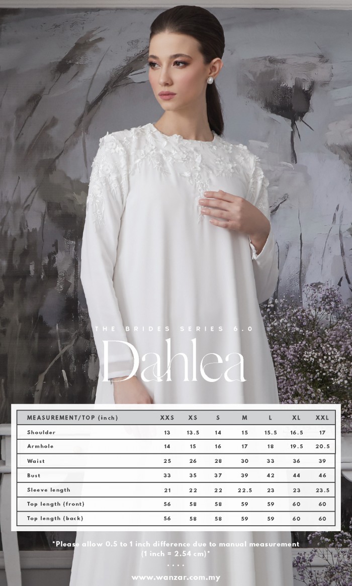 Dahlea Dress in Off White