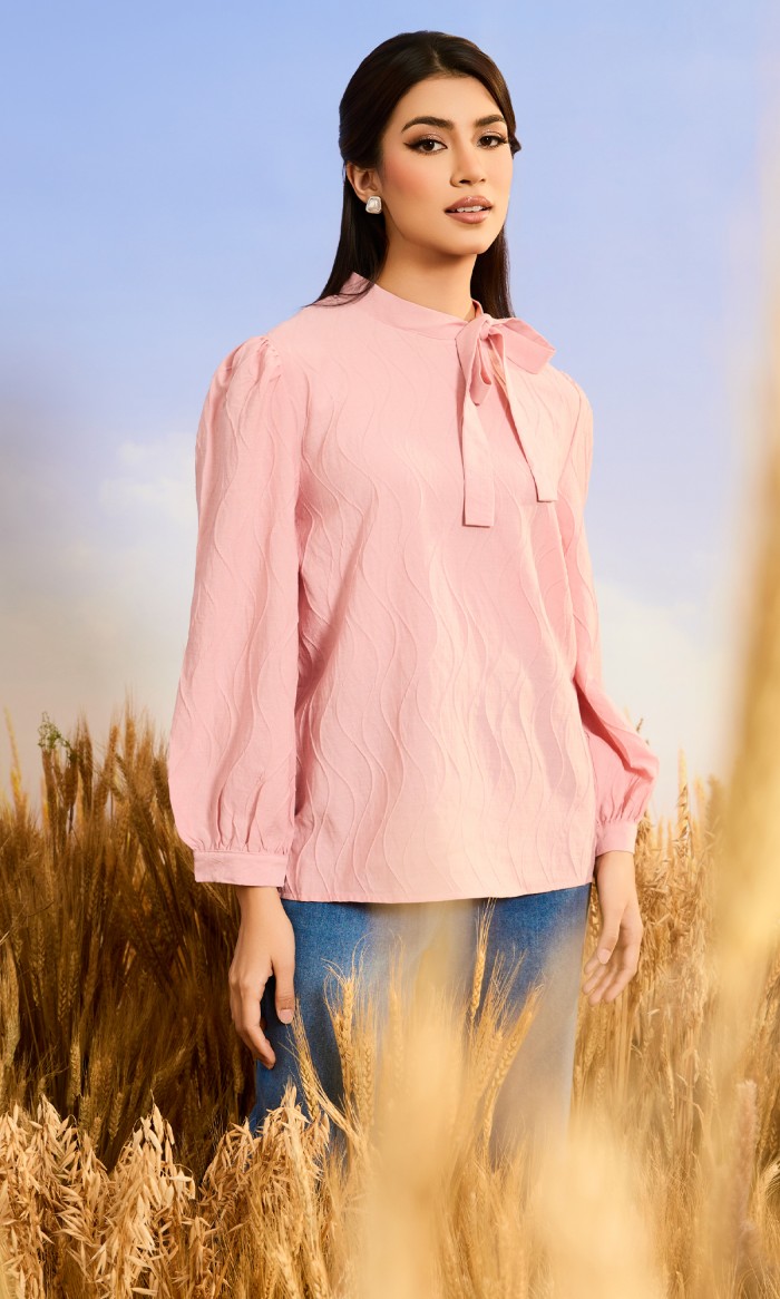 Daisy Top in Misty Rose