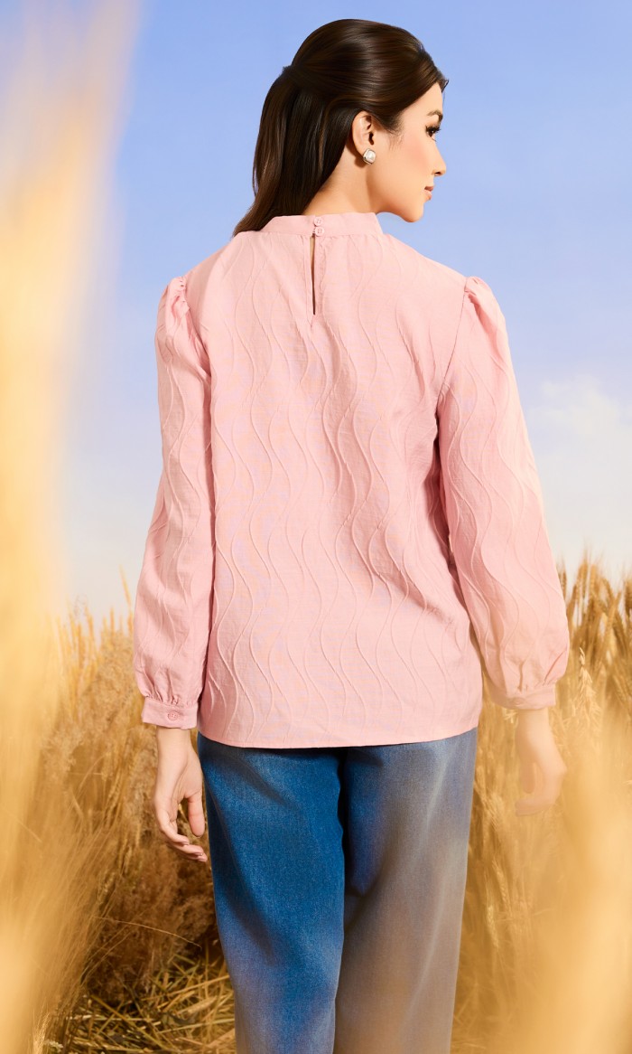 Daisy Top in Misty Rose