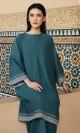 Mareeyam Kurung in Pine Green