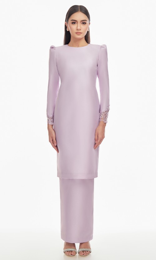 Fedora Kurung 2.0 in Lilac Lace