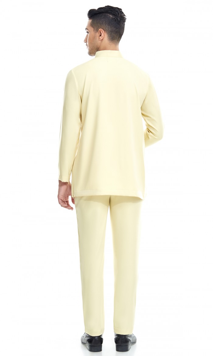 Fahaad Baju Melayu in Jonquil Yellow