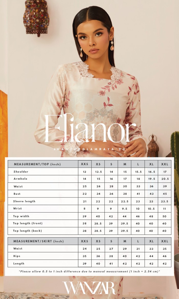 Elianor Kurung in Silver Grey