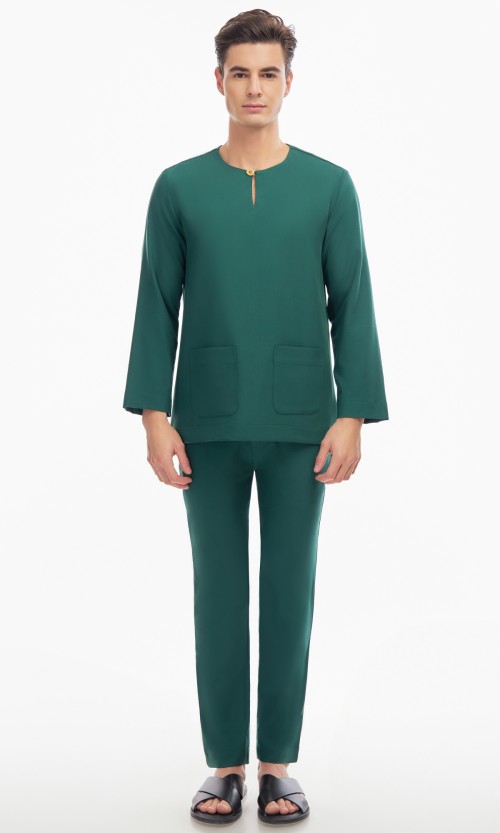 Zayyan Teluk Belanga in Emerald Green