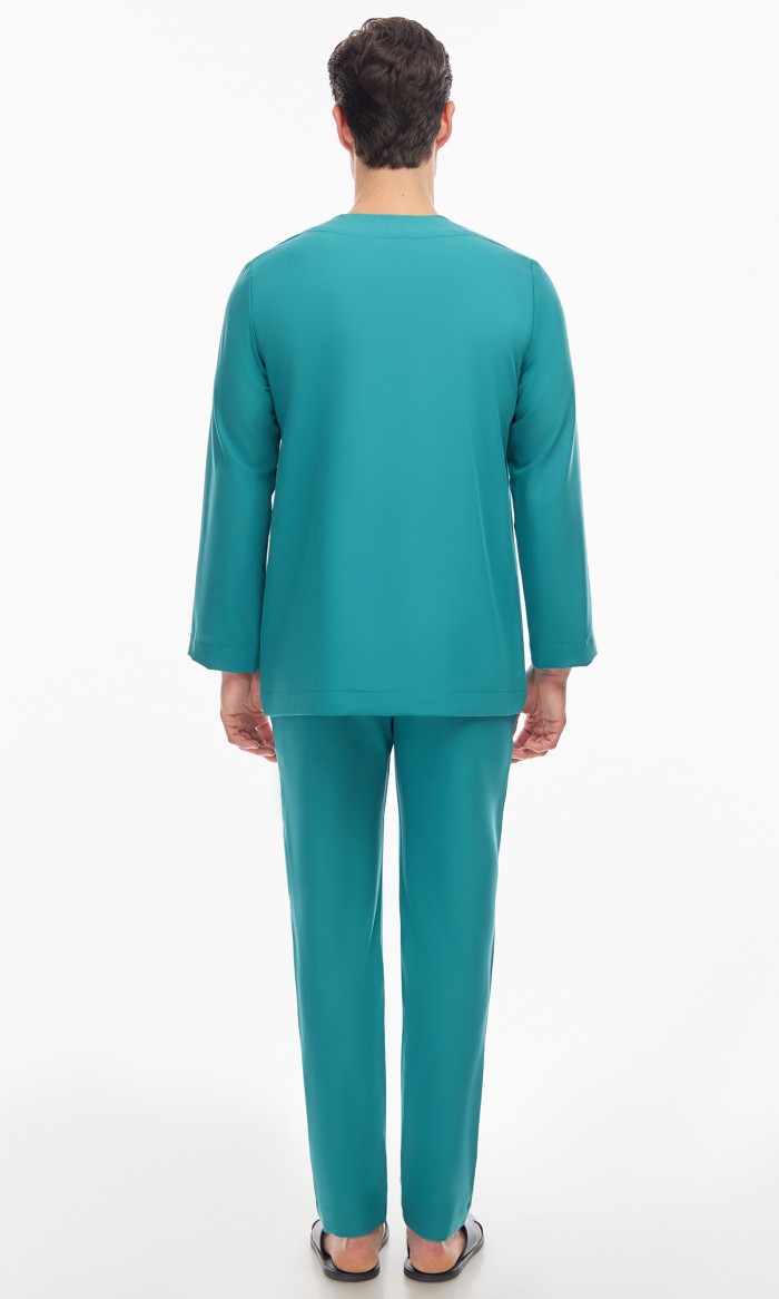 Zayyan Teluk Belanga in Teal Green