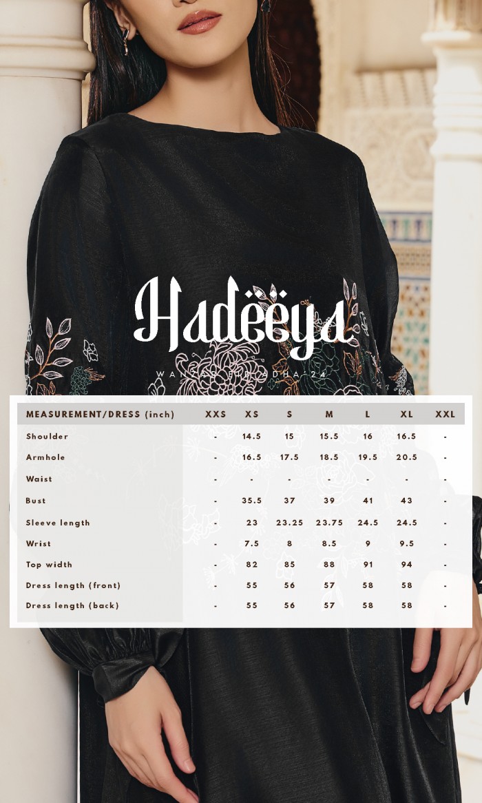 Hadeeya Dress in Chathams Blue