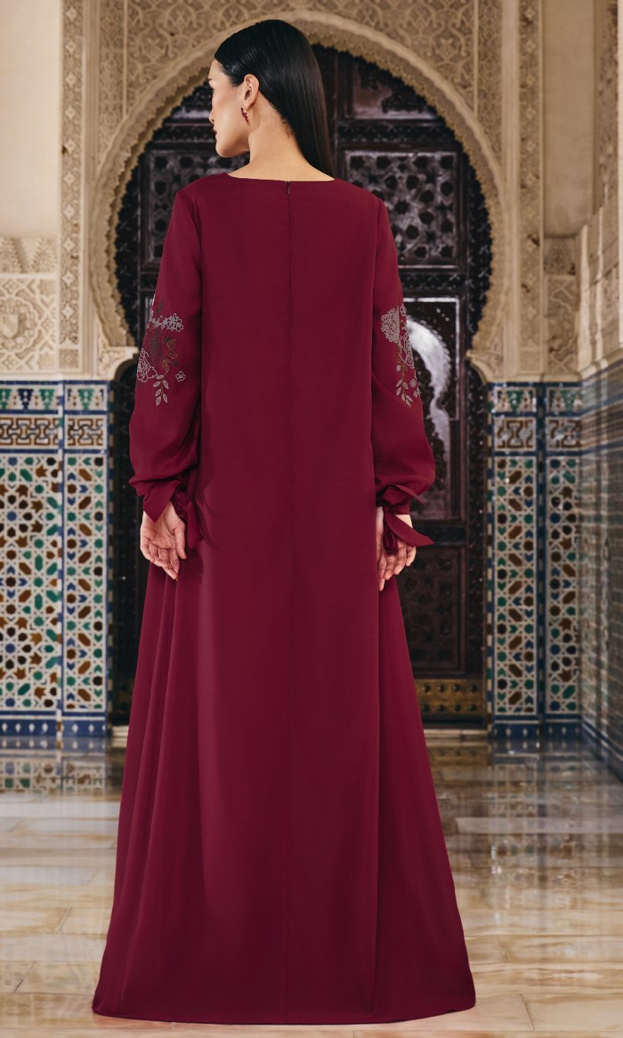Hadeeya Dress in Rosewood