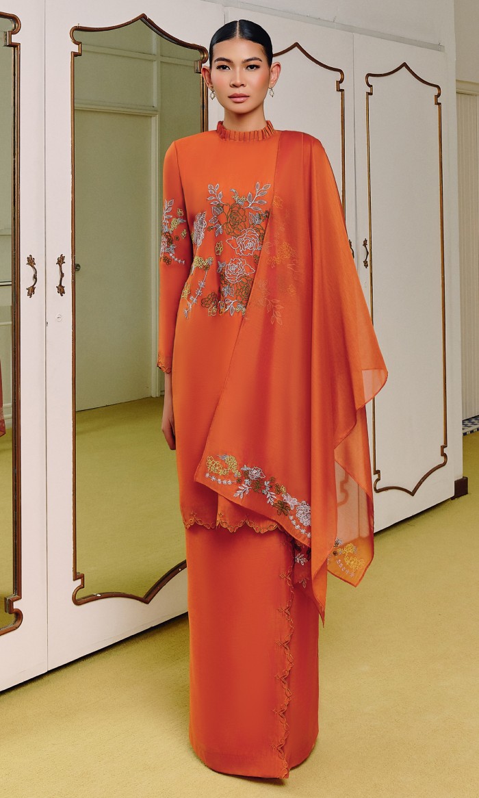 Hadley Kurung 2.0 in Sunny Orange