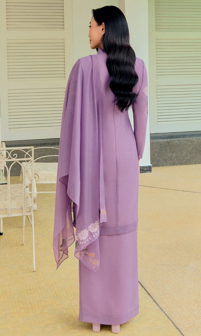 Hadley Kurung 2.0 in Heather Purple