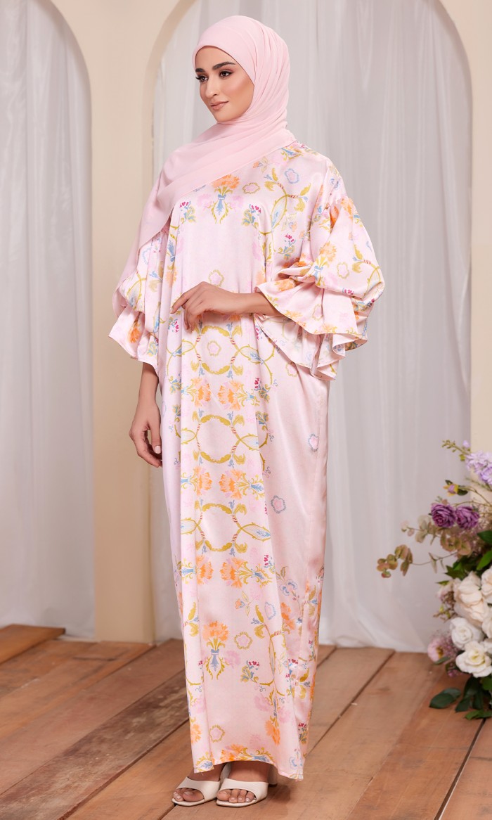 Hanna Kaftan in Blush Pink