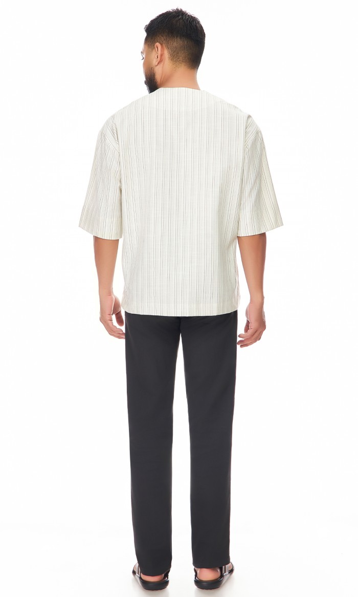 Ilham Kurta in White