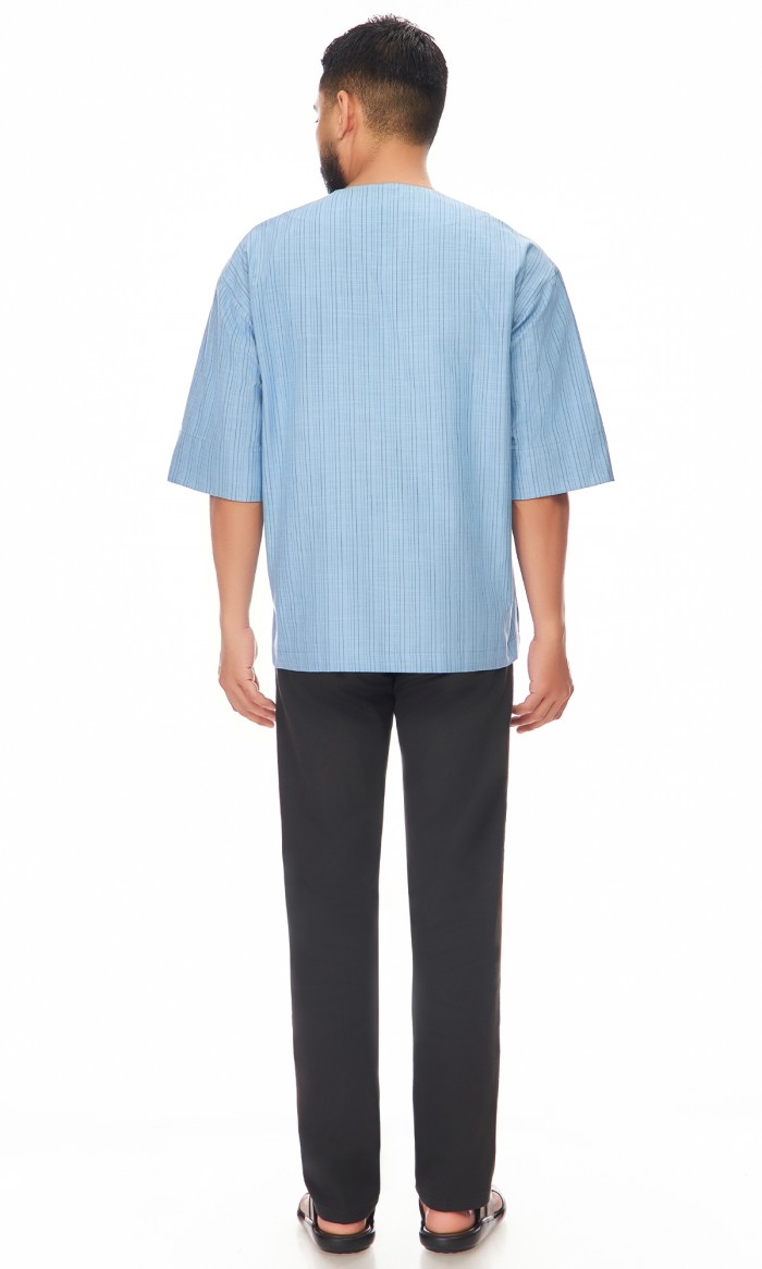 Ilham Kurta in Baby Blue