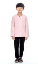 Imraan Kurta Kids in Blush Pink