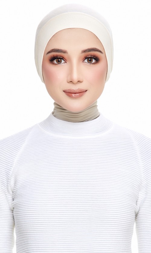 Rania Inner Cap in Cosmic Latte