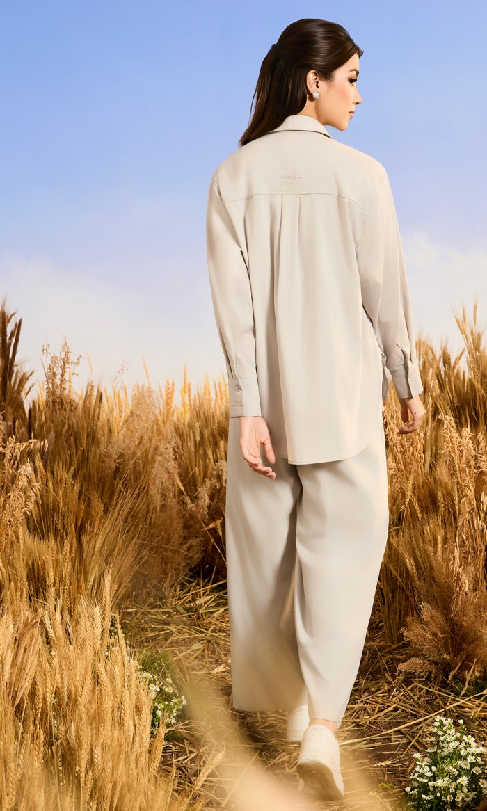 Irie Set in Pale Powder Grey