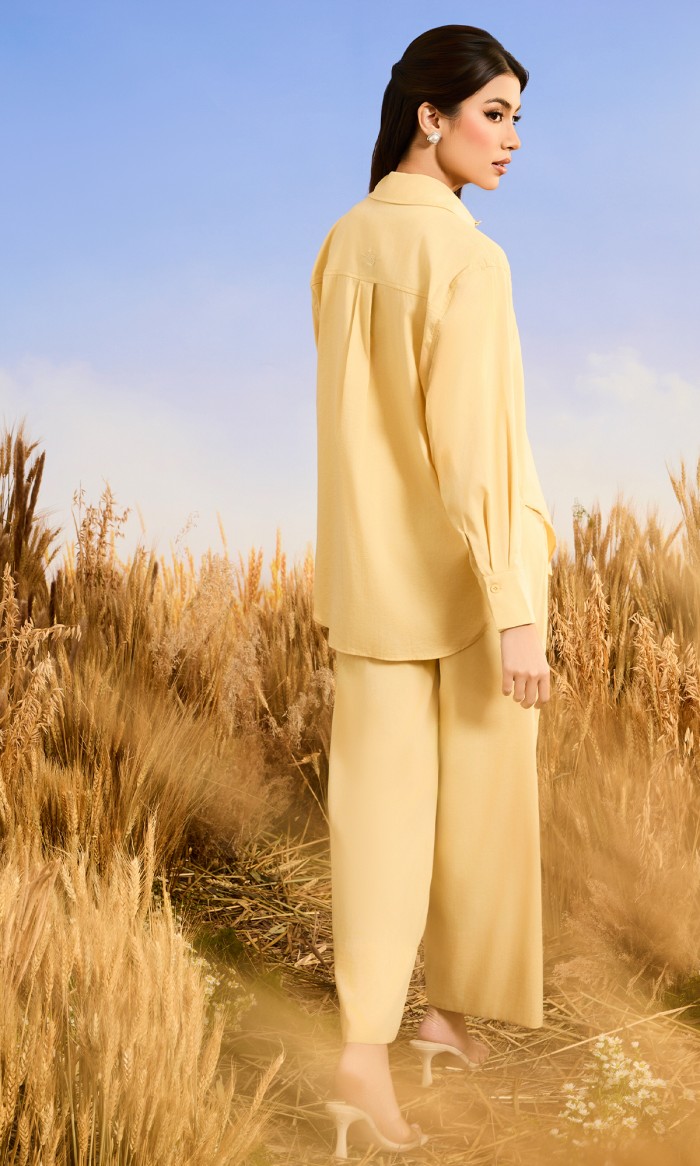 Irie Set in Flax Yellow
