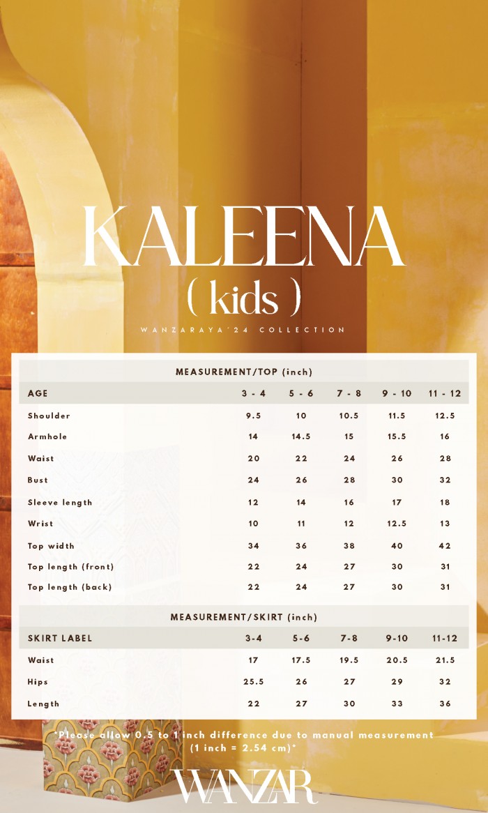 Kaleena Kurung Kids in Mahogany Red