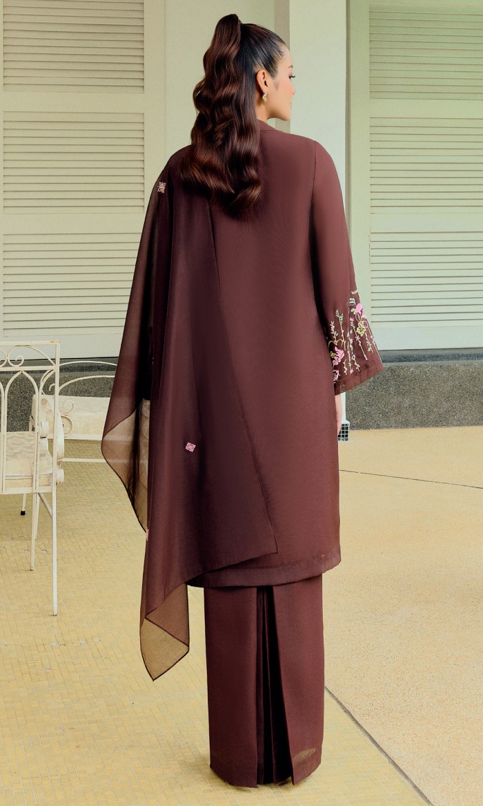 Khaleeda Kurung 3.0 in Rich Brown