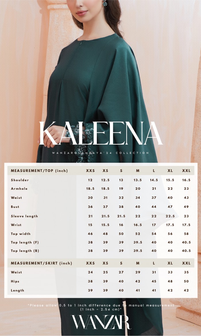 Kaleena Kurung In Sacramento Green