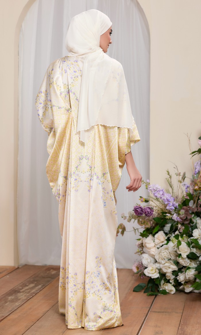 Leona Kaftan in Daffodil Yellow