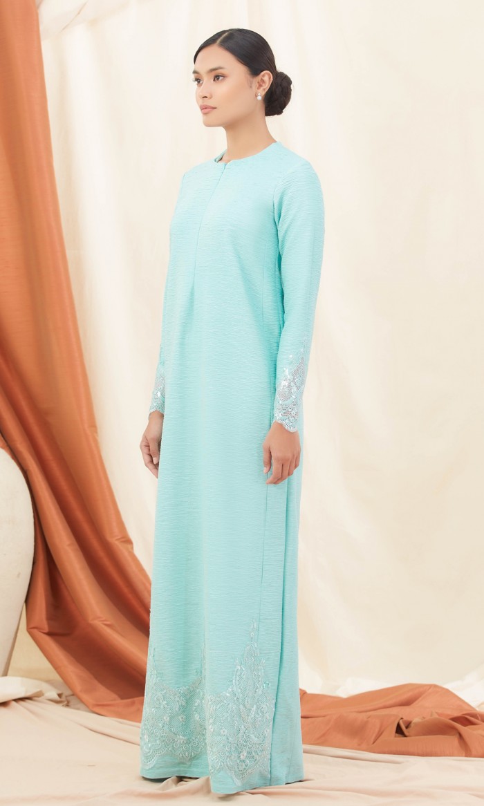 Leora Dress in Sapphire Blue