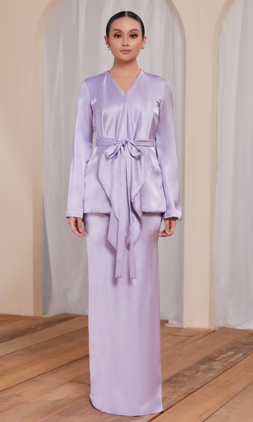 Farheen Kurung in Lilac Bloom