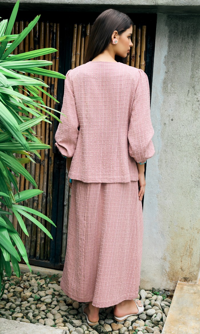 Marlowe Set in Thistle Purple