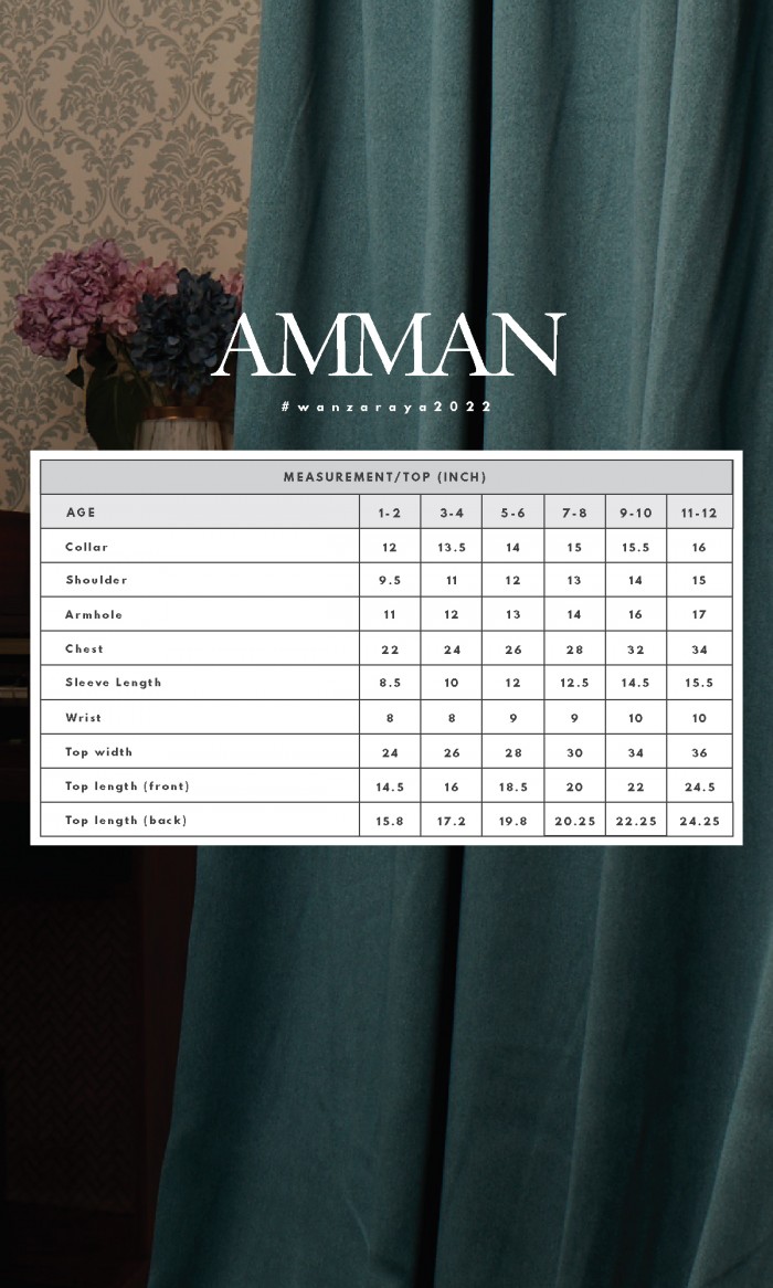 Amman Kurta Kids in Glacial Green