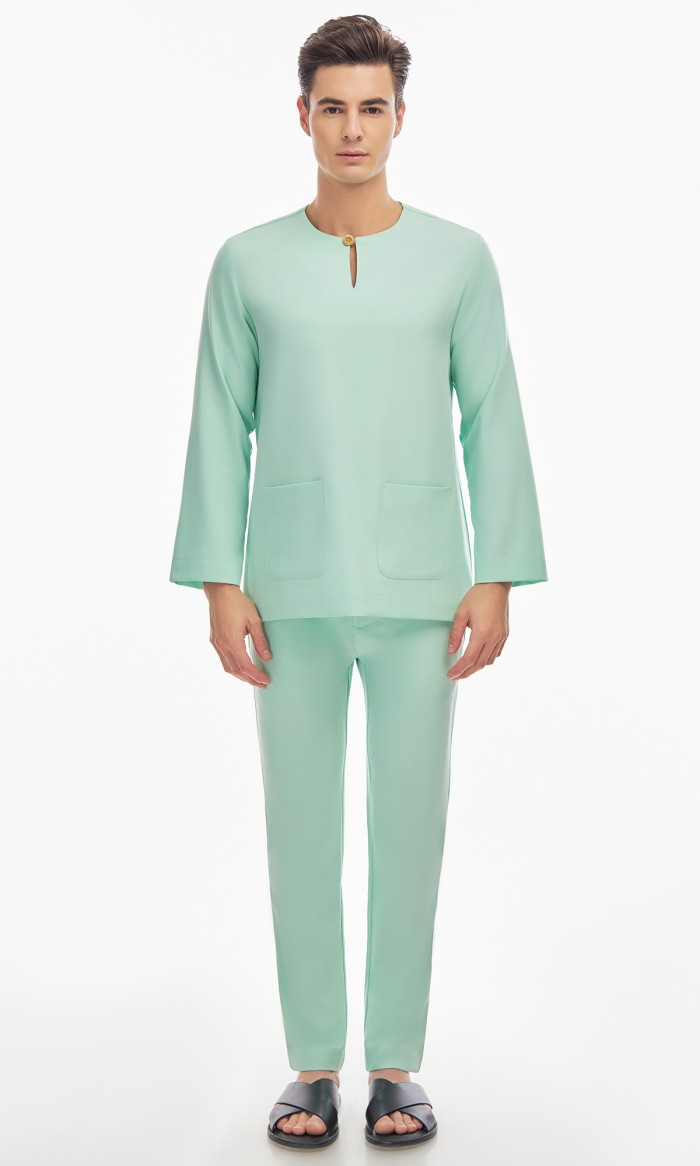 Zayyan Teluk Belanga in Mint Green