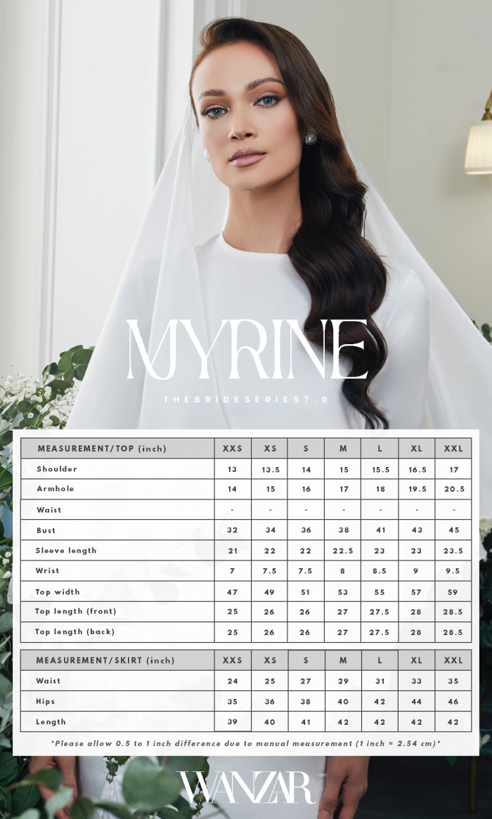 Myrine Brides in Pearl White