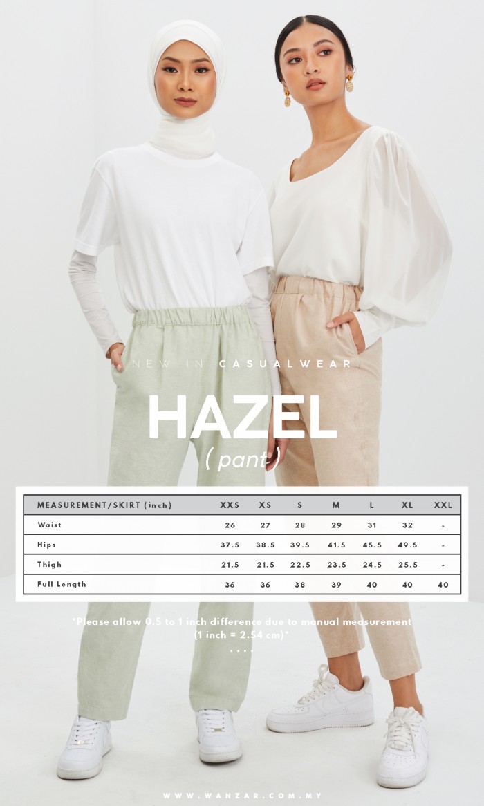 Hazel Pants in Fern Green