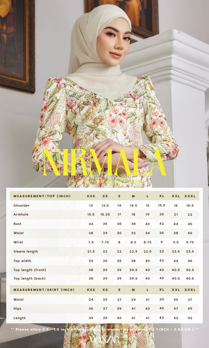 Nirmala Kurung in Mauve Pink