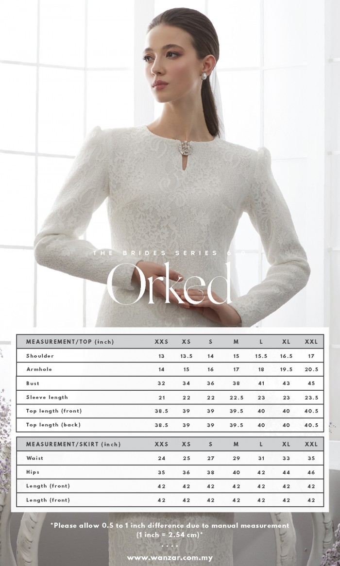 Orked Brides 3.0 in Off White