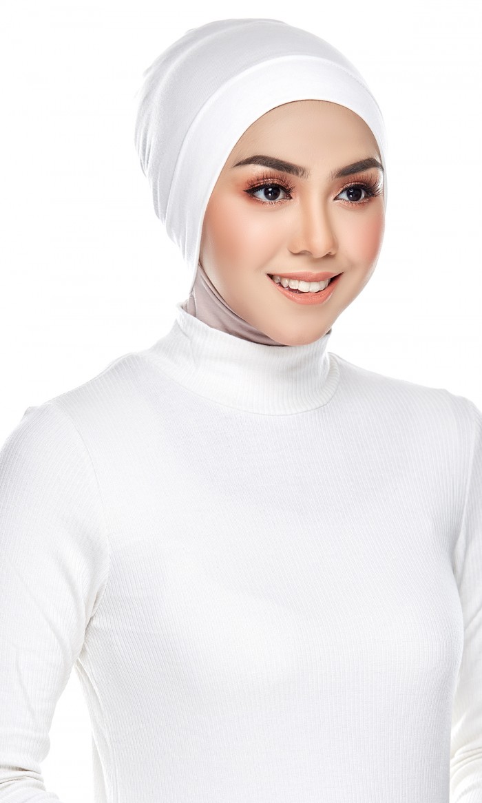 Rania Inner Cap in Snow White