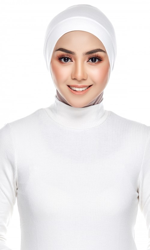 Rania Inner Cap in Snow White