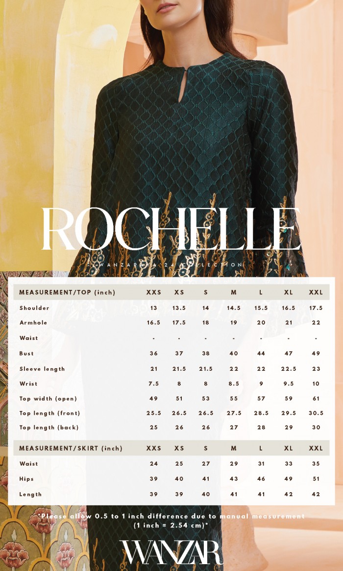 Rochelle Kurung in Sacramento Green