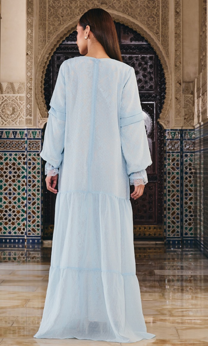 Ruuby Dress in Sky Blue