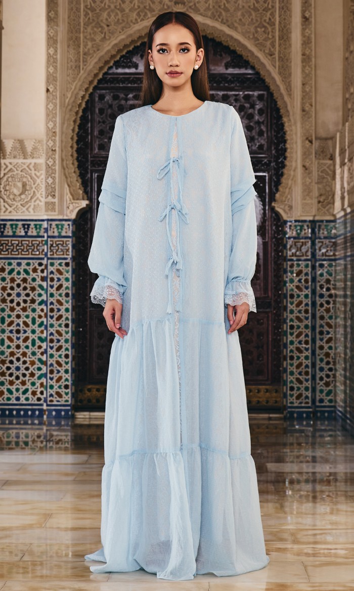 Ruuby Dress in Sky Blue
